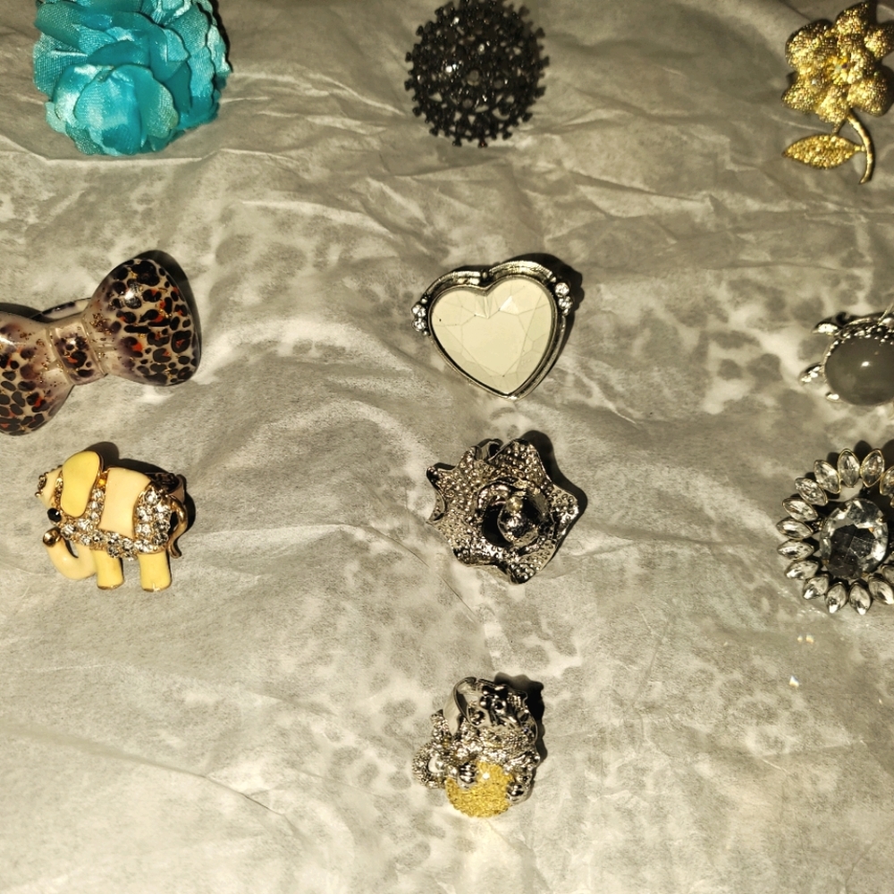 Bundle of fashion rings